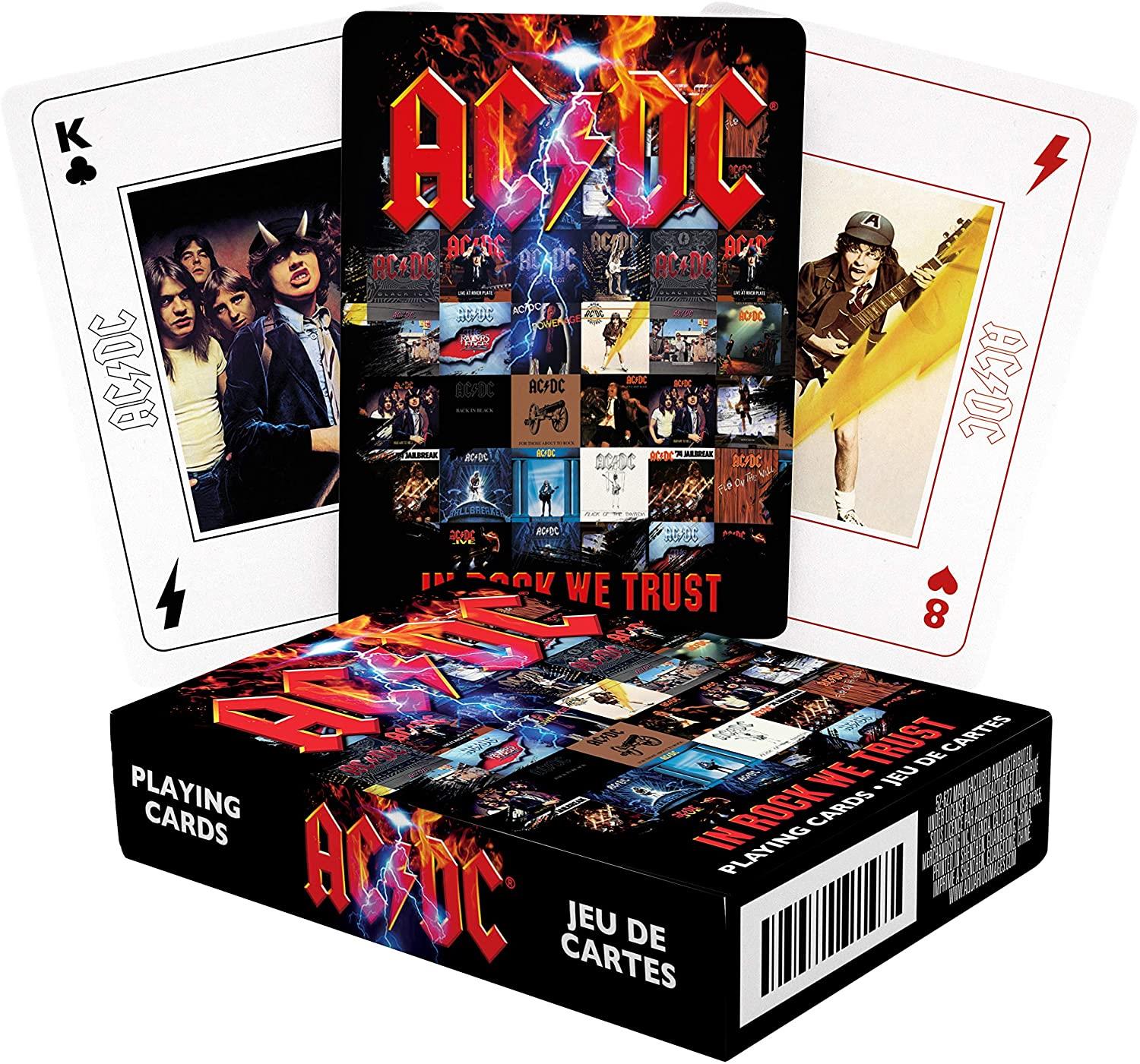 AC/DC - In Rock We Trust Playing Cards - Parallel Worlds