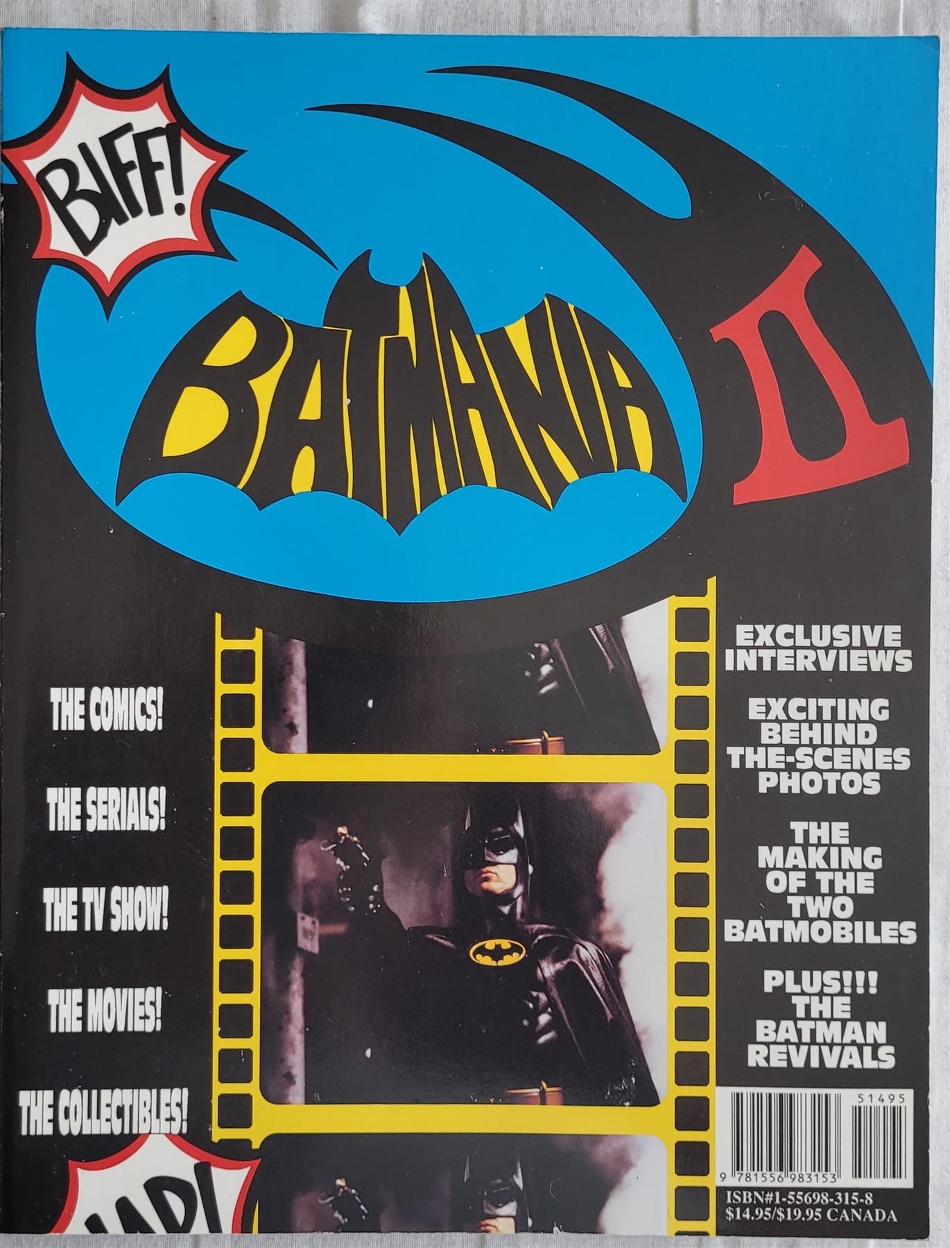 Batmania II (history of Batman in tv, film, comics and collectables ...